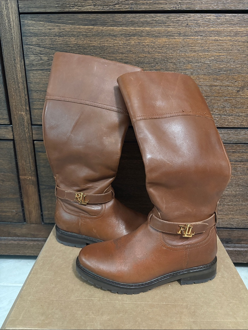 Ralph Lauren Everly Riding Boot - SIZE 6